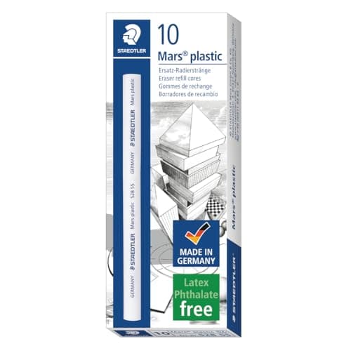 Image of Staedtler Mars Plastic Eraser Holder Refill (pack of 10)