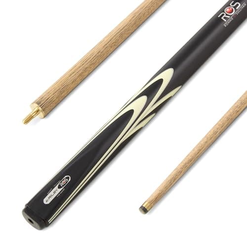Image of Funky Chalk Riley Ronnie O'Sullivan STRIKE 57 Inch 2 Piece Centre Joint Snooker Pool Cue 9.5mm Tip