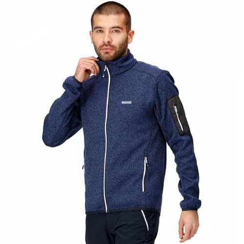 Image of Regatta Men's Newhill Full Zip Fleece Navy