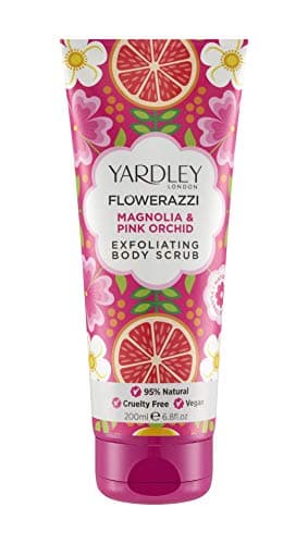 Image of Yardley London Flowerazzi, Magnolia and Pink Orchid Exfoliating Body Scrub