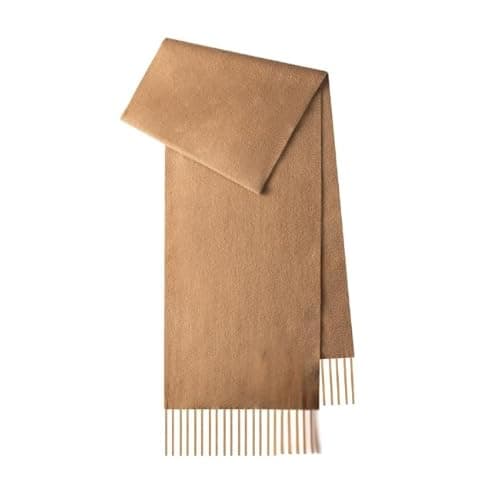 Image of 100% Pure Cashmere Scarf - Plain (Camel)