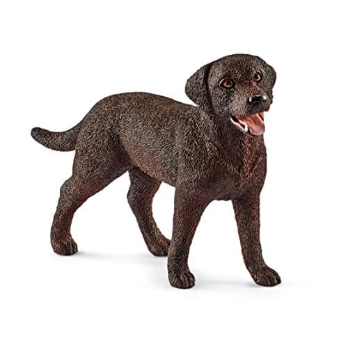 Image of SCHLEICH 13834 Labrador Retriever female Farm World Toy Figurine for children aged 3-8 Years