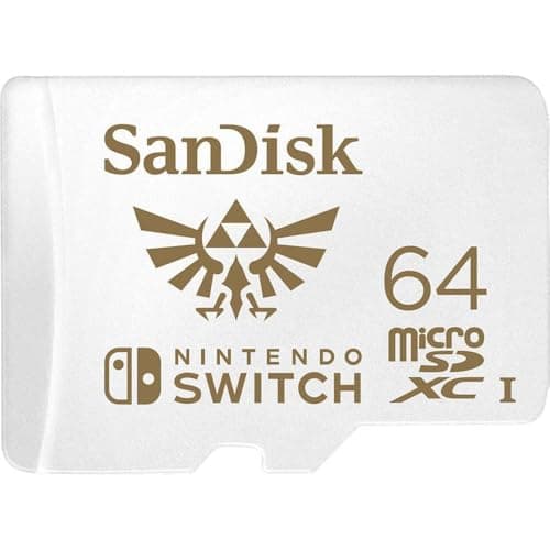 Image of SanDisk 64GB microSDXC-Card, Licensed for Nintendo-Switch - SDSQXAT-064G-GNCZN