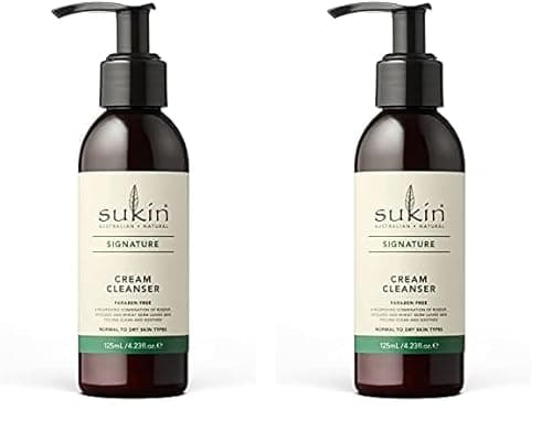 Image of Sukin Cream Cleanser (125ml pump) (Pack of 2)
