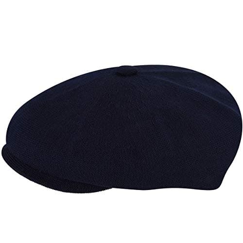 Image of Kangol Hawker Flat Cap Ivy hat Newsboy (XL (60-61 cm) - Navy)