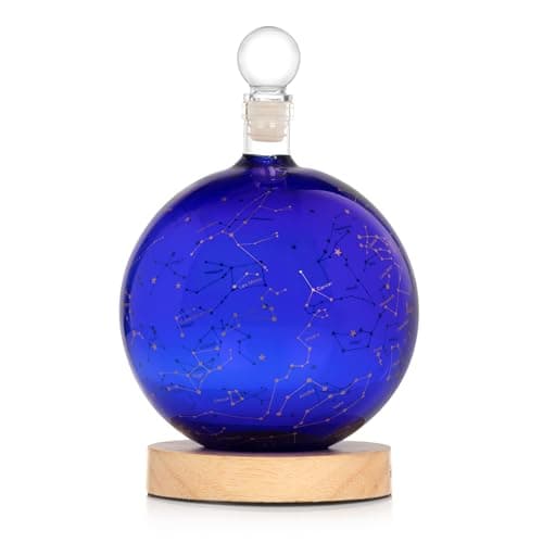 Image of Bar Originale Constellation Globe Decanter with Colour Changing Light