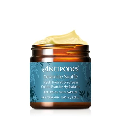 Image of Antipodes Ceramide Soufflé Fresh Hydration Cream – 60 mL | Light Whipped Moisturiser with Ceramides & Peptides | Supports Skin Barrier & Collagen