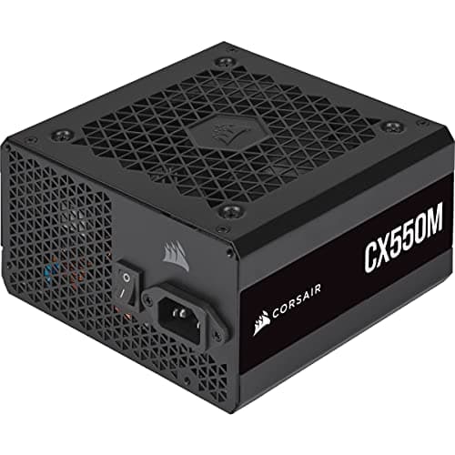 Image of PSU Corsair CX550M (2020) 550W Bronze S-MOD