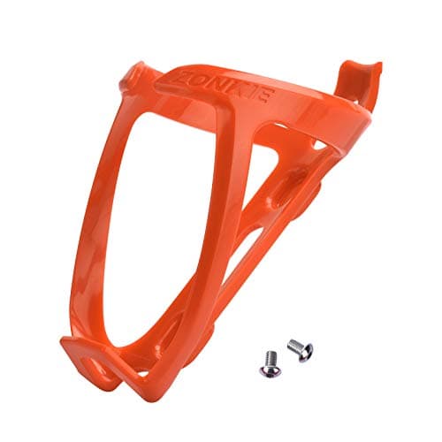 Image of Bicycle Bottle Cages, Plastic Bike Bottle Holder, Road, Mountain Bicycle Bottle Cages (Orange)