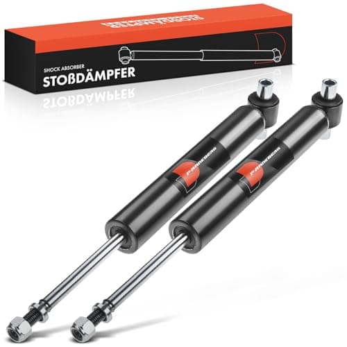 Image of Frankberg 2x Shock Absorber Strut Rear Left Right 455mm Gas pressure Compatible with V70 II 285 S60 I 384 V70 I 875 876 S80 I 184 Replace# 553385,9200406