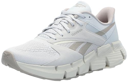 Image of Reebok Unisex-Adult Zig Dynamica 5 Sneaker, Pure Grey 2/Bone/Ash, 12 Women/10.5 Men