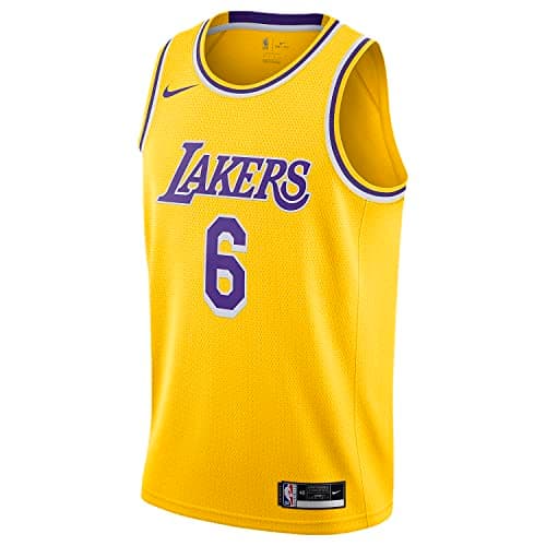 Image of Nike NBA Swingman Jersey, Purple/Yellow/White, XL