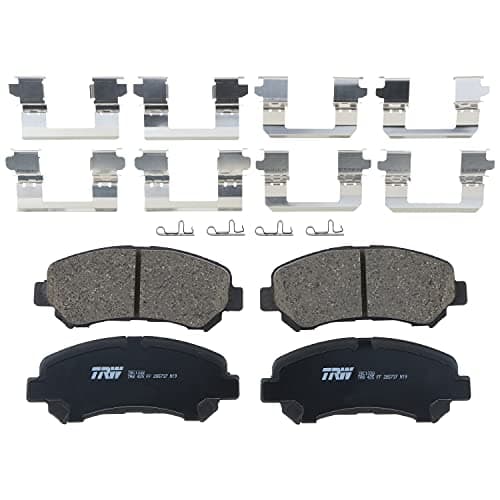 Image of TRW Pro TRC1338 Disc Brake Pad Set For Nissan Rogue 2008-2013, Front, And Other Applications
