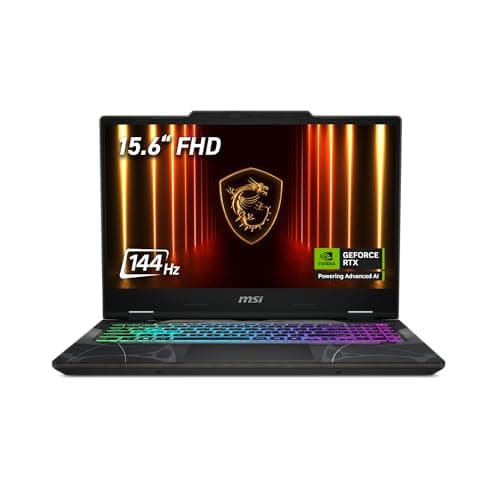 Image of MSI Cyborg 15 Gaming Laptop| Intel Core™ 7 240H | NVIDIA GeForce RTX 5050 | 15.6'' FHD 144Hz Screen |16GB DDR5 RAM | 1TB SSD | Windows 11 Home | Translucent Black