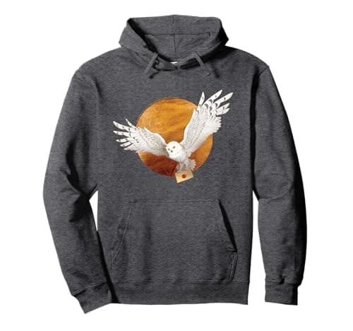 Image of Harry Potter Hedwig and the Moon Pullover Hoodie