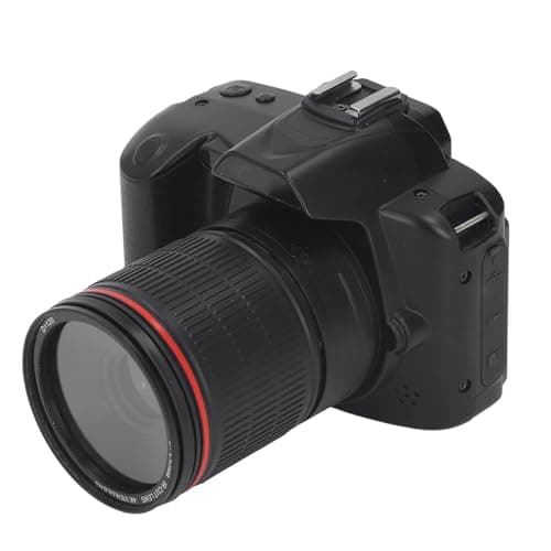 Image of 4K Ultra HD Camcorder, 64MP 16x Digital Zoom Video Camera for Vlogging, 3in Screen Travel Camera with Memory Card, Night Vision, APP Operating, 4800mAh Battery (32G)