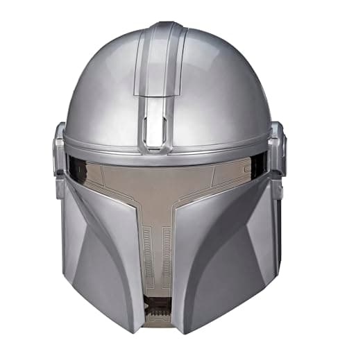 Image of Star Wars The Mandalorian Electronic Mask with Phrases & Sound Effects, Costume for Children, Toys for Boys & Girls Ages 5+