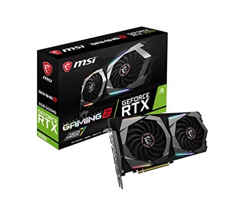 Image of msi Gaming GeForce RTX 2060 6GB GDRR6 192-bit HDMI/DP Ray Tracing Turing Architecture VR Ready Graphics Card (RTX 2060 GAMING Z 6G)