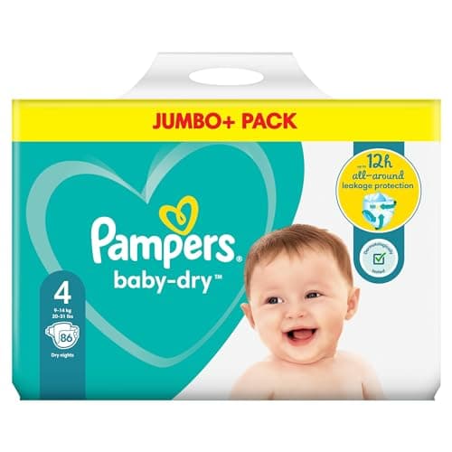 Image of Pampers Baby Dry Nappies, Size 4