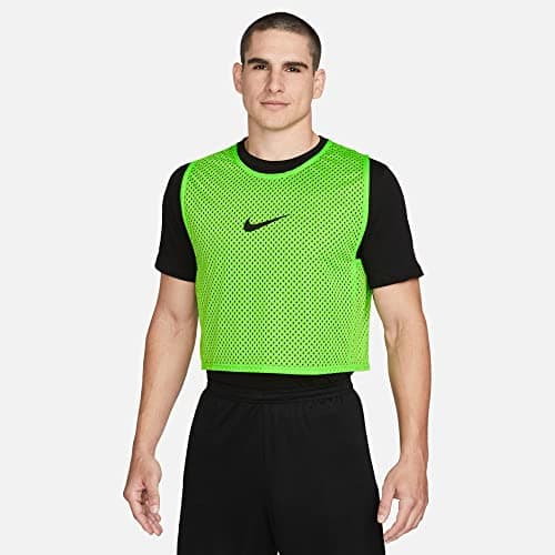 Image of NIKE CW3845-313 U NK DF PARK20 BIB Vest Unisex Action Green/(Black) Size L