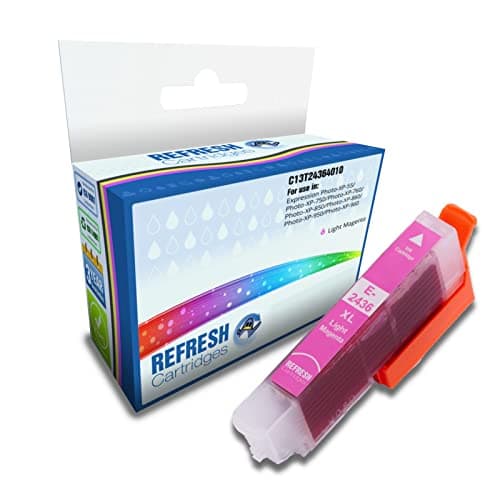 Image of Refresh Cartridges Remanufactured Ink Cartridge Replacement for Epson 24XL / T2436 Light Magenta High Capacity (C13T24364012)