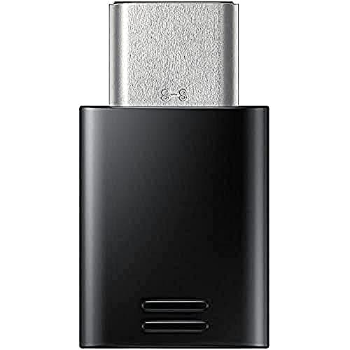 Image of Samsung USB-C to Micro USB Adapter, EE-GN930, Black - Suitable for Galaxy A3/A5/S8/S8+/Tab S3