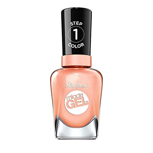 Image of Sally Hansen Miracle Gel Nail Polish At-home gel manicure, Sweet Tea, Nude Shades - 14.7ml