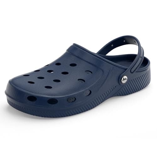 Image of Lakeland Active Women's Silloth Lightweight Ventilated Clogs - Navy Blue - 6 UK