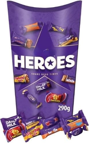 Image of Heroes Chocolate Box 290g Delicious And Tasty "A symphony of flavors" For All Occasions