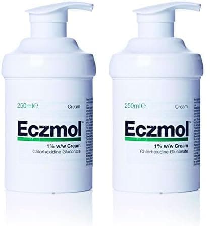 Image of ECZMOL Moisturising and Antimicrobial Emollient Cream Soap Alternative, 0.25 kg (Pack of 2)