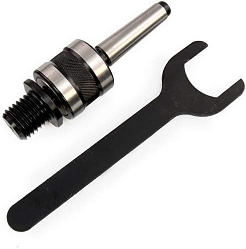 Image of Woodworking Turning Tools Revolving Center MT1, Live Tailstock Chuck Adapter 1" x 8 TPI, 1 Morse Taper (1MT)