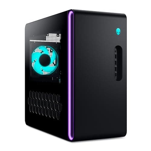 Image of Alienware Aurora Gaming Desktop ACT1250 – Intel Core Ultra 7 265F, Nvidia GeForce RTX 5060 Ti, 16GB DDR5, 1TB SSD, Air Cooling, Windows 11 Home, USB-C, Clear Side Panel - 1 Year Care