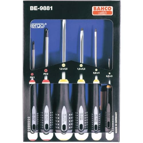 Image of BE-9881 Ergo™ Screwdriver Set, 6 Piece