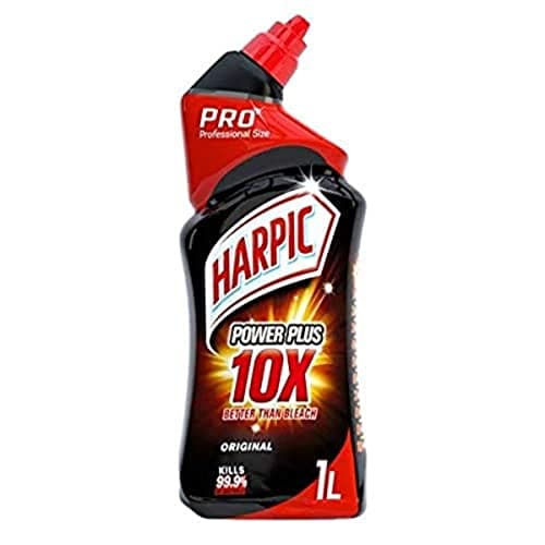 Image of Harpic Professional Range Power Plus Toilet Cleaning Gel -Original Scent, 1L, x10 Better Than Bleach