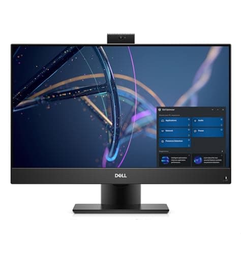 Image of Dell OptiPlex 24 5400 24” FullHD All in One PC – i5-12500 (6 Core 3/4.6GHz), 1TB PCIe Gen 4.0x4 NVMe, 16GB DDR4, Intel UHD Graphics, SD Card Reader, GbE, WIFI 6E & BT5.2, Windows 11 Pro (Renewed)