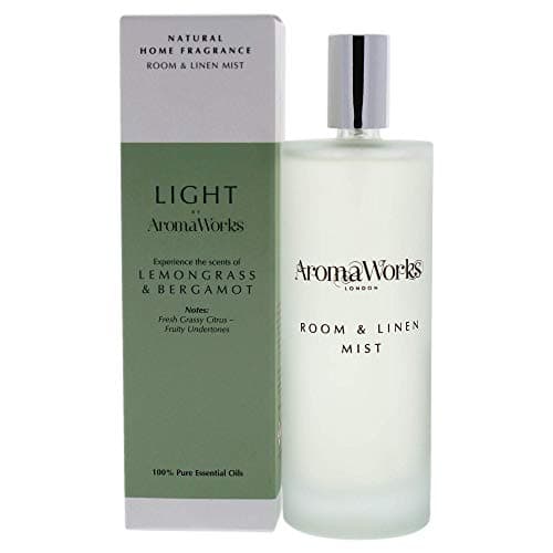 Image of AromaWorks Light Range Lemongrass & Bergamot Room Mist