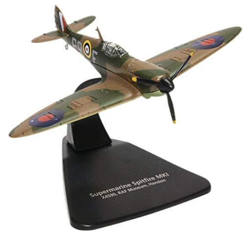 Image of Oxford Diecast 1:72 Spitfire X4590 - Hendon Collectable model AC087