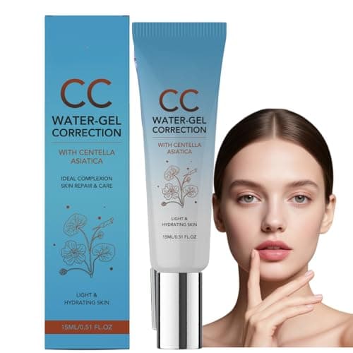 Image of CC Red Correct,Anti Redness Cream,Red Corrector for Face with Colour Correcting&Moisturizing,Long-Lasting CC Foundation for Skin,Red Skin Corrector&Colour Corrector Redness,Balance Skin Tone(Blue)