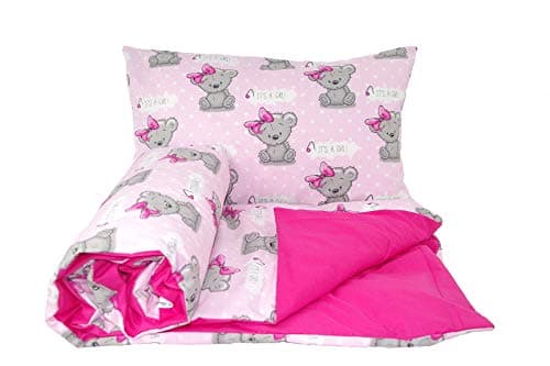 Image of Baby's Comfort Reversible 2pcs Baby Bedding Set Duvet/Quilt Cover + Pillowcase (120x90cm for cots and cotbeds, 14)