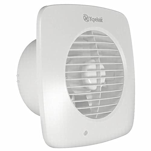 Image of Innovative Xpelair Simply Silent DX150S Square Extractor Fan DX150HTS Humidistat Timer (Maxidia Approved) [1]
