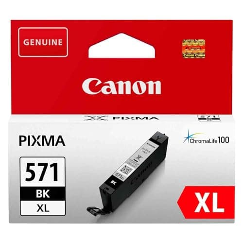Image of Canon cli-571bk XL 11 ml 810 Pages Black Ink Cartridge
