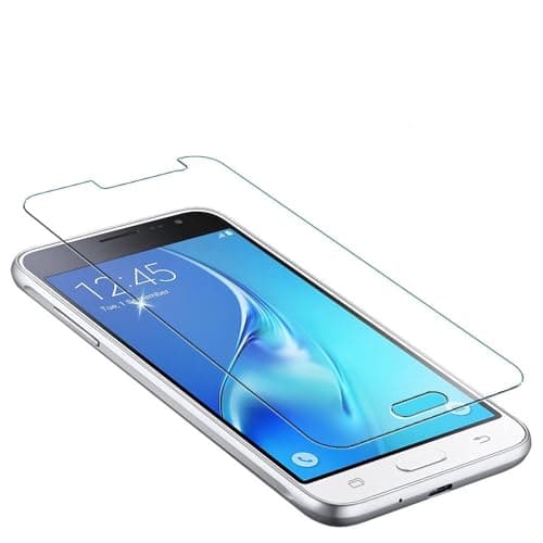 Image of TECHGEAR Screen Protector for Galaxy J3 2016 (SM-J320 Series) - GLASS Edition Genuine Tempered Glass Screen Protector Guard Cover Compatible with Samsung Galaxy J3 2016