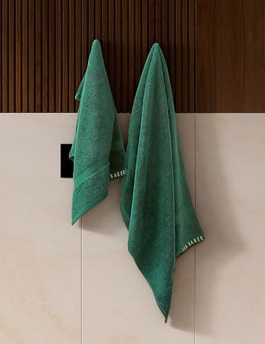 Image of Ted Baker Plain Dye Towel Forest Green