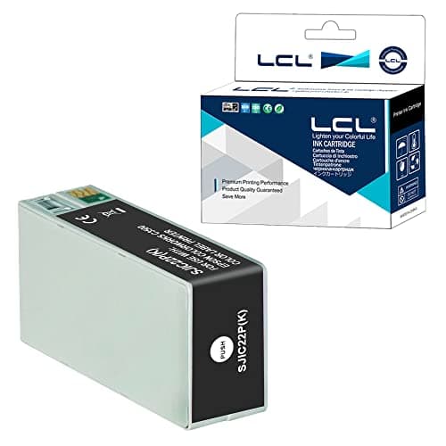 Image of LCL Compatible Ink Cartridge SJIC22P SJIC22P (K) (1PK Black) Replacement for Epson TM-C3500 Color Works C3500 C3510 C3520 Printer