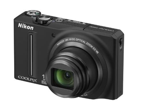 Image of Nikon COOLPIX S9100 Compact Digital Camera - Black (12.1MP, 18x Optical Zoom) 3 inch LCD (Renewed)