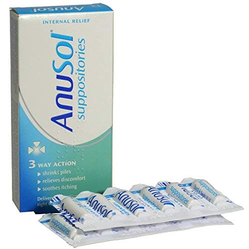 Image of 2 x Anusol suppositories 24 (3-way action) **G