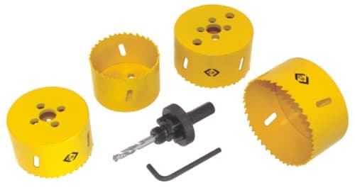 Image of C.K 424046 Hole Saw Kit for Downlighters (6 Pieces)