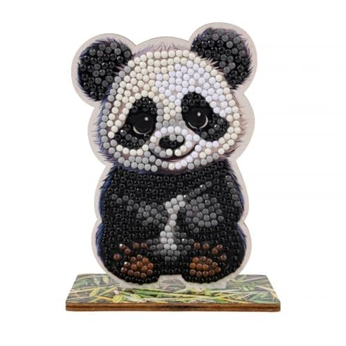 Image of CRYSTAL ART Panda Wildlife Buddies Kit Craft Buddy