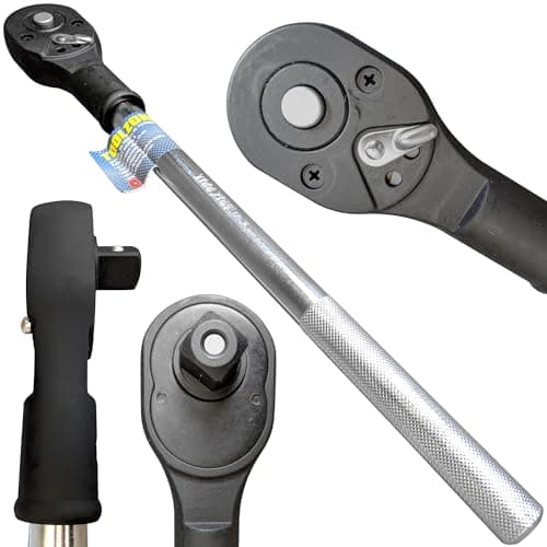 Image of Toolzone Ratchet Wrench with 3/4in Square Drive. Hi-Torque Ratchet Wrench 450mm Long