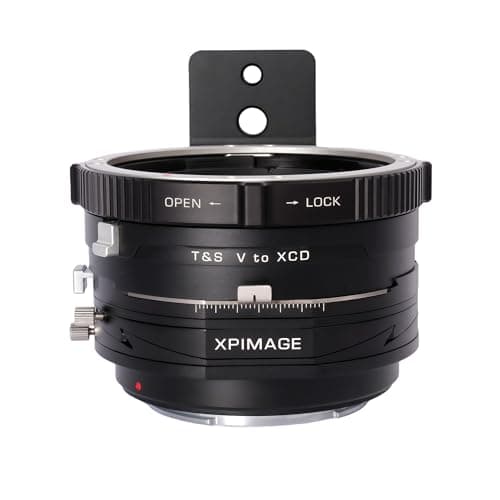 Image of XPIMAGE Tilt-Shift Lens Mount Adapter Ring Compatible with Hasselblad V Lens to XCD X System Camera X1D X2D 907X